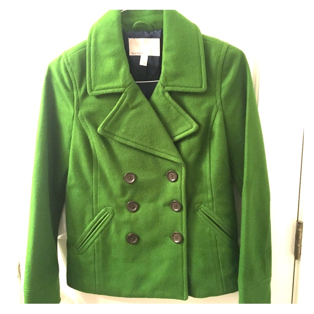 Old Navy Peacoat green XS